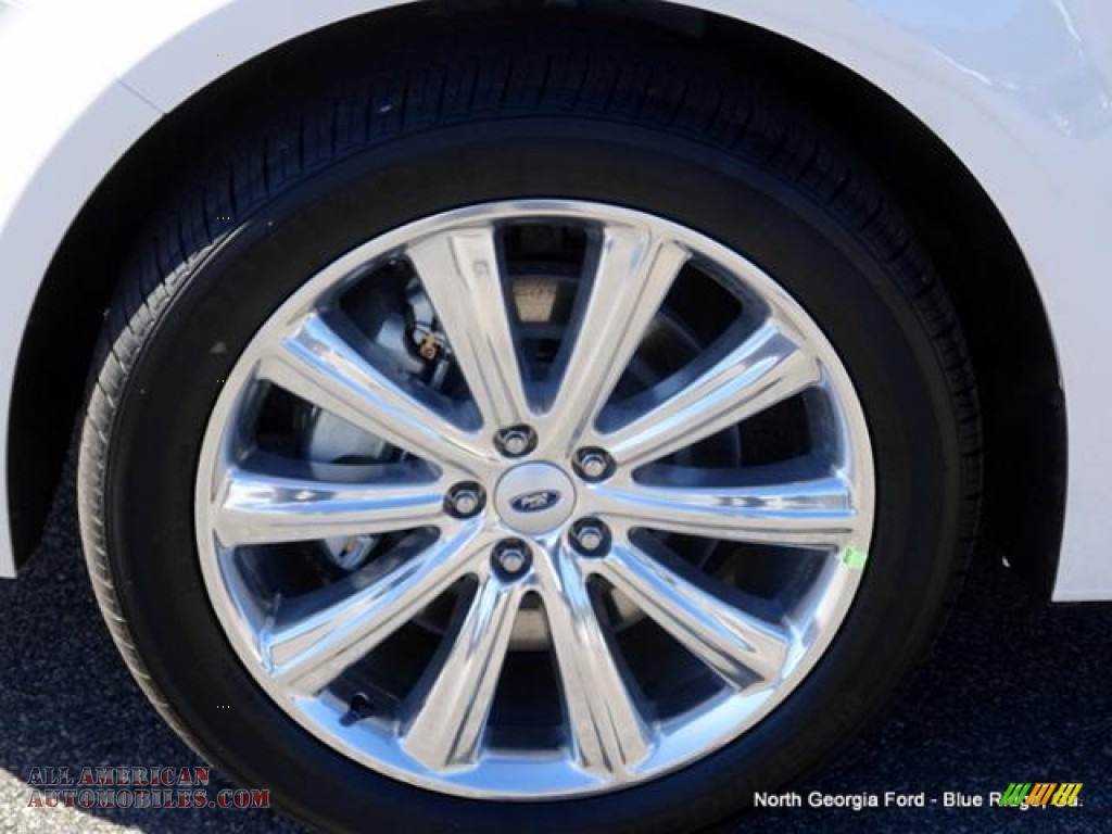 2015 Flex Limited EcoBoost AWD - White Platinum Tri-Coat Metallic / Charcoal Black photo #9