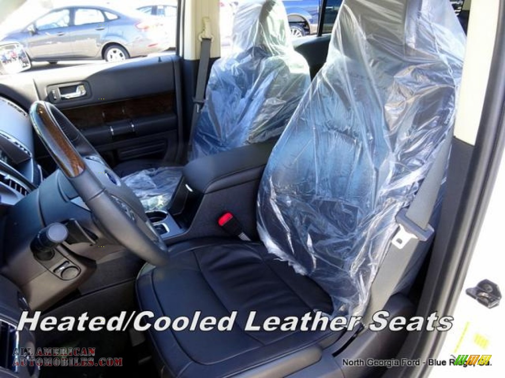 2015 Flex Limited EcoBoost AWD - White Platinum Tri-Coat Metallic / Charcoal Black photo #11