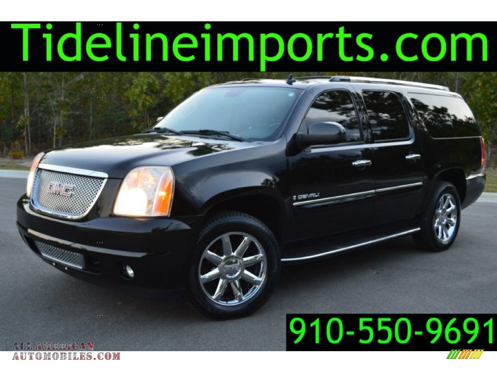 2007 Gmc Yukon Xl Denali Awd In Onyx Black Photo 30 362094 All