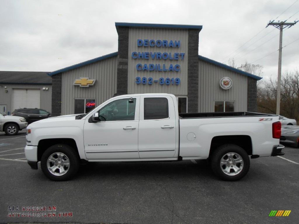2016 Chevrolet Silverado 1500 LTZ Z71 Double Cab 4x4 in Summit White