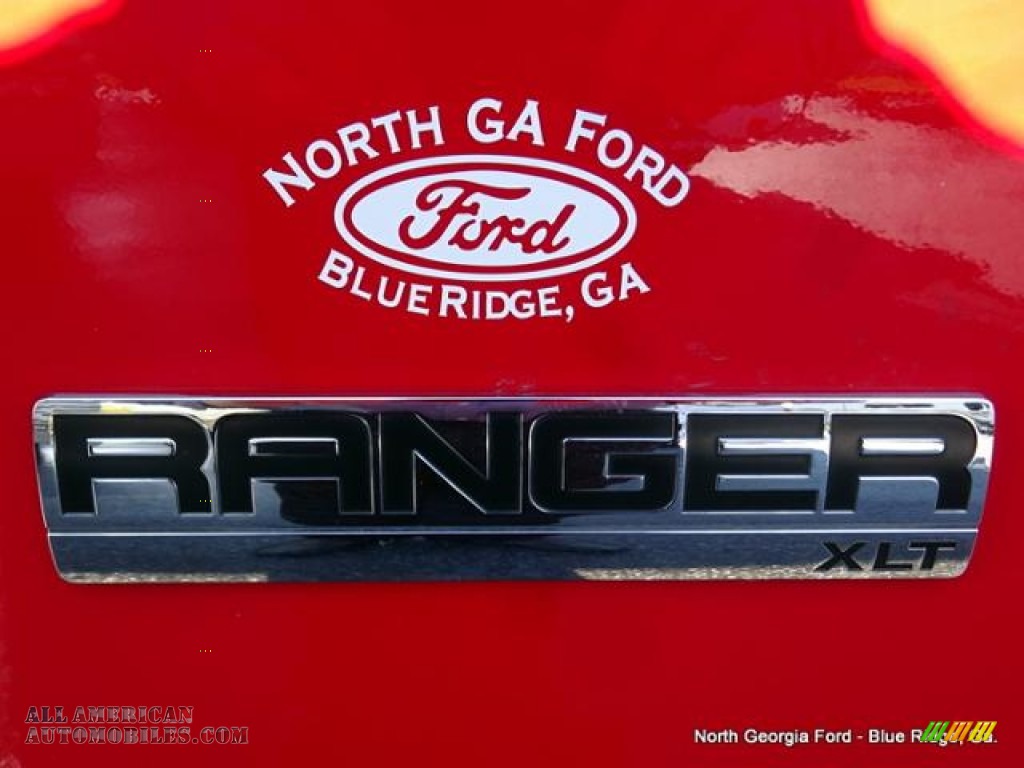 2011 Ranger XLT SuperCab 4x4 - Torch Red / Medium Dark Flint photo #30