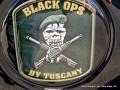 Ford F350 Super Duty Lariat Crew Cab 4x4 DRW Black Ops by Tuscany Shadow Black photo #53