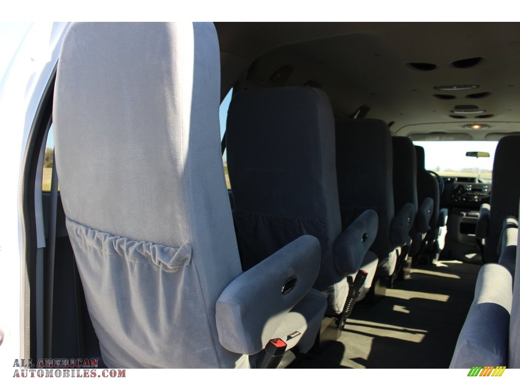 2013 E Series Van E350 XLT Extended Passenger - Oxford White / Medium Flint photo #13