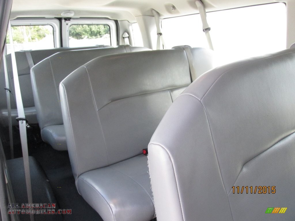 2012 E Series Van E350 XL Extended Passenger - Oxford White / Medium Flint photo #31