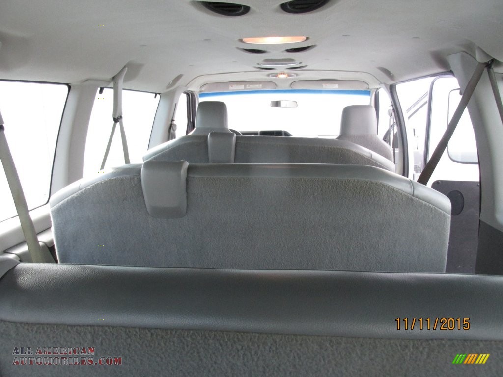 2012 E Series Van E350 XL Extended Passenger - Oxford White / Medium Flint photo #32