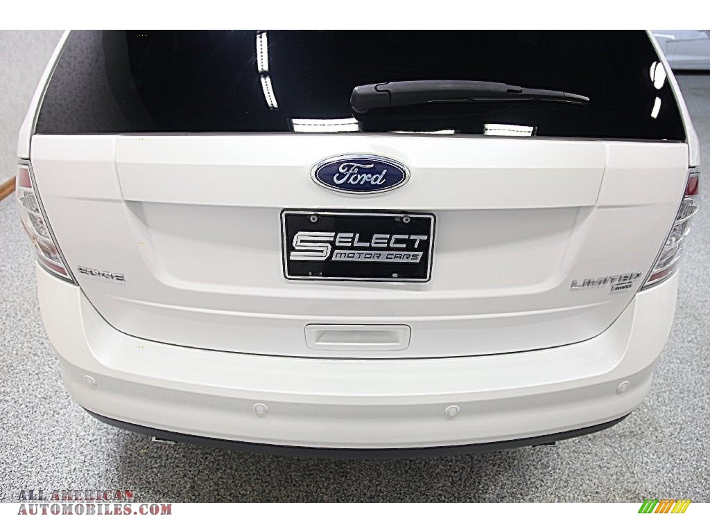 2010 Edge Limited AWD - White Platinum Tri-Coat / Charcoal Black photo #5
