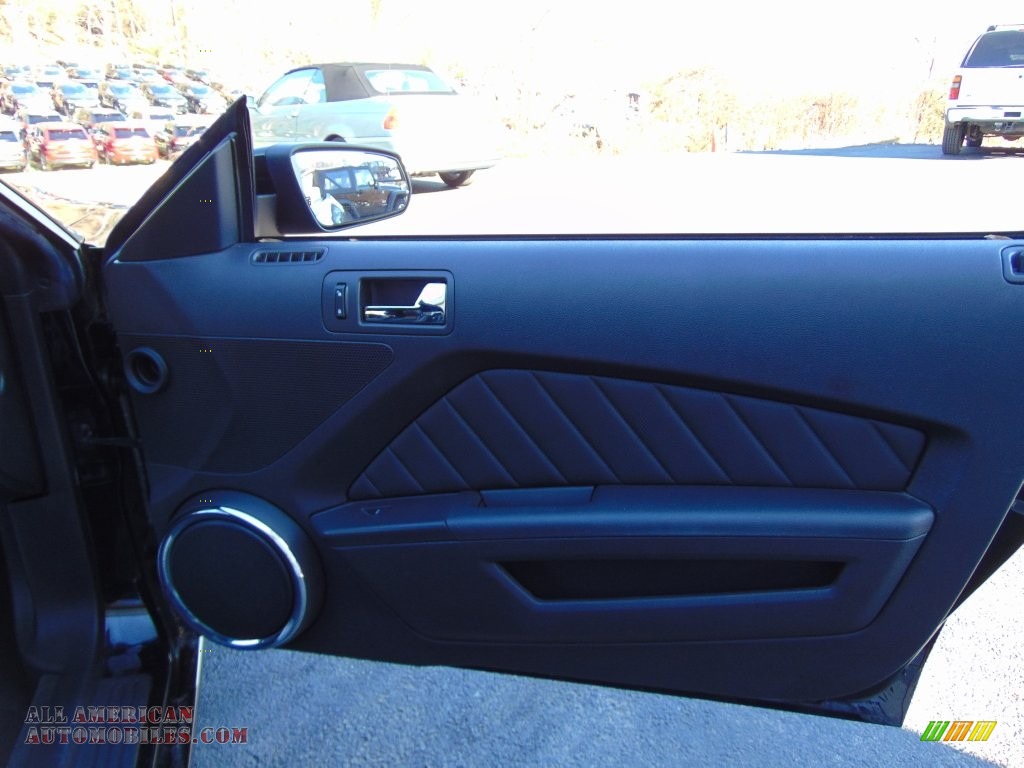 2013 Mustang V6 Premium Convertible - Black / Charcoal Black photo #17
