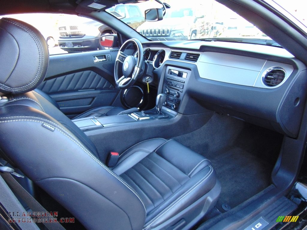 2013 Mustang V6 Premium Convertible - Black / Charcoal Black photo #18