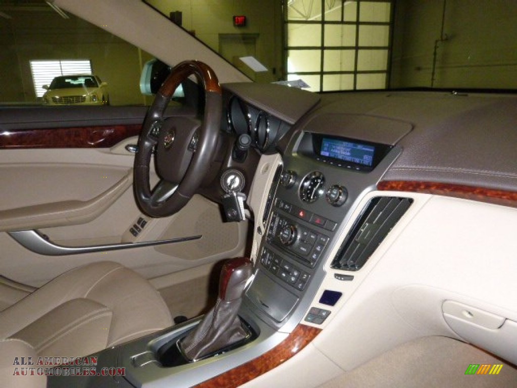 2012 CTS 4 3.0 AWD Sedan - White Diamond Tricoat / Cashmere/Cocoa photo #15