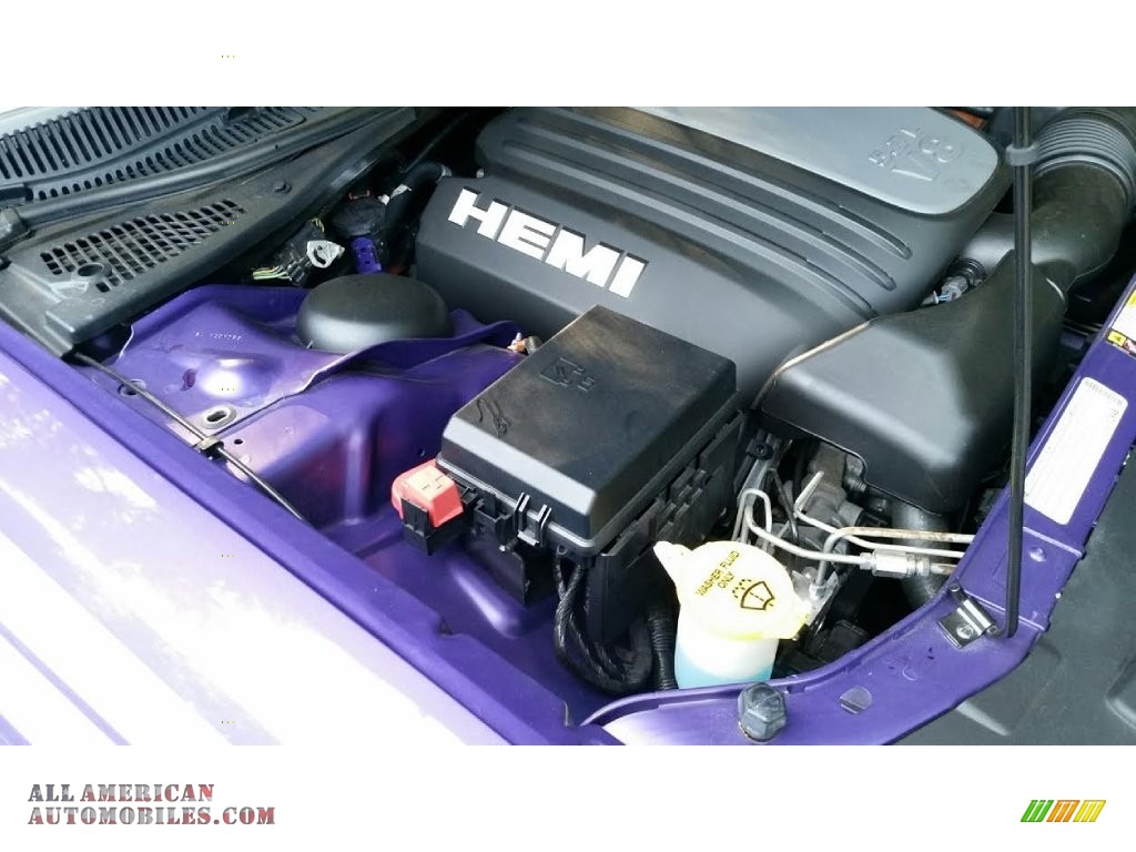 2010 Challenger R/T Classic Furious Fuchsia Edition - Plum Crazy Purple Pearl / Dark Slate Gray photo #19