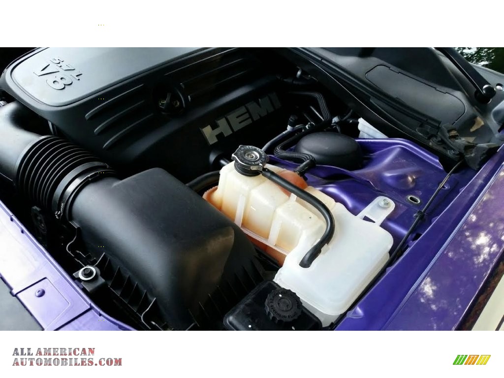 2010 Challenger R/T Classic Furious Fuchsia Edition - Plum Crazy Purple Pearl / Dark Slate Gray photo #20