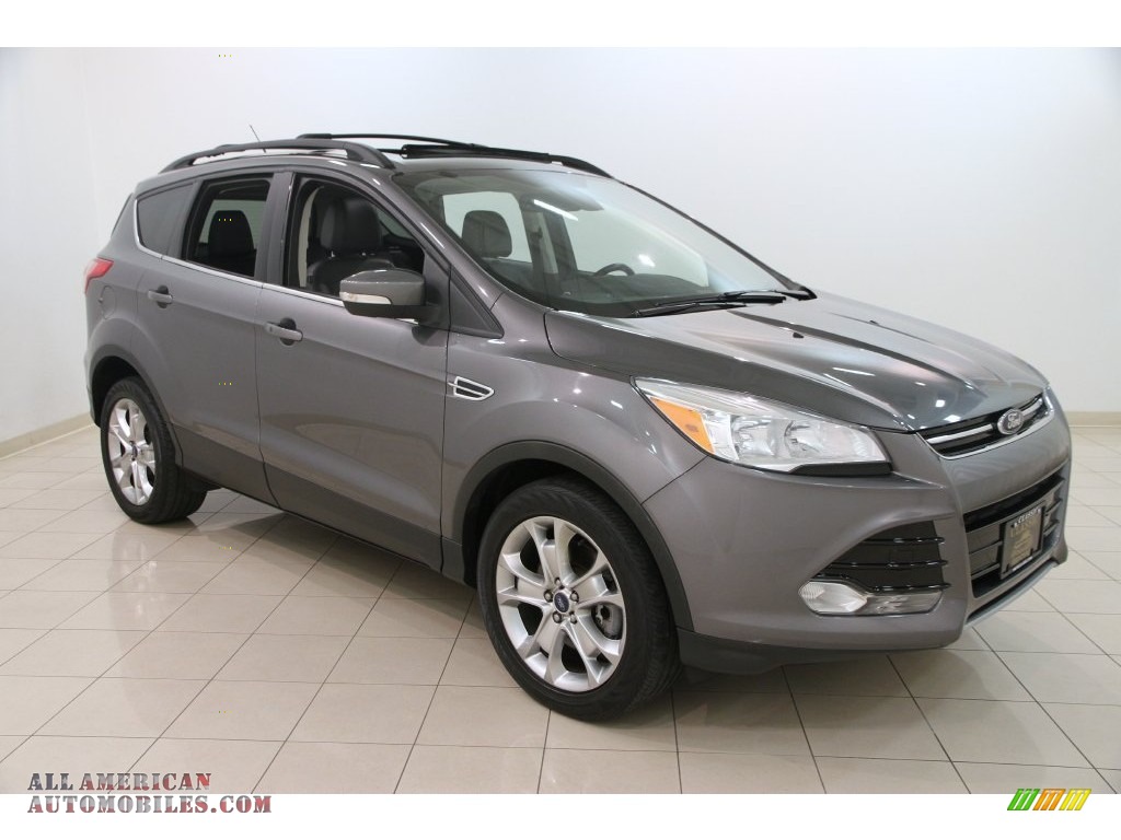 Sterling Gray Metallic / Charcoal Black Ford Escape SEL 1.6L EcoBoost 4WD