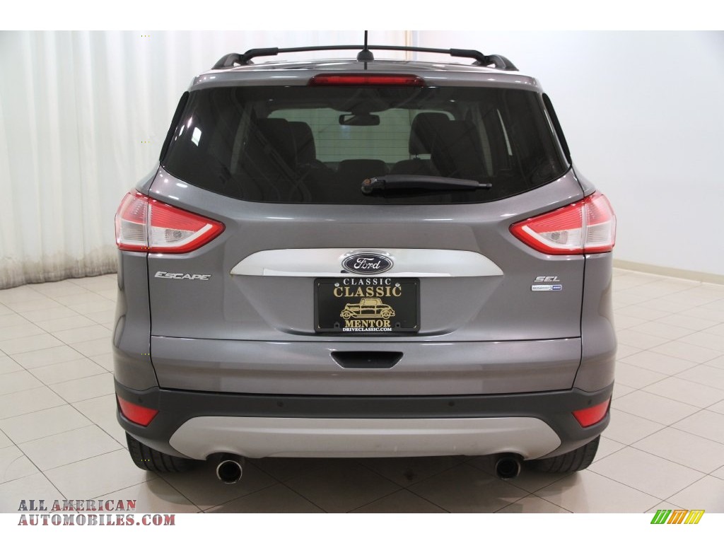 2013 Escape SEL 1.6L EcoBoost 4WD - Sterling Gray Metallic / Charcoal Black photo #13