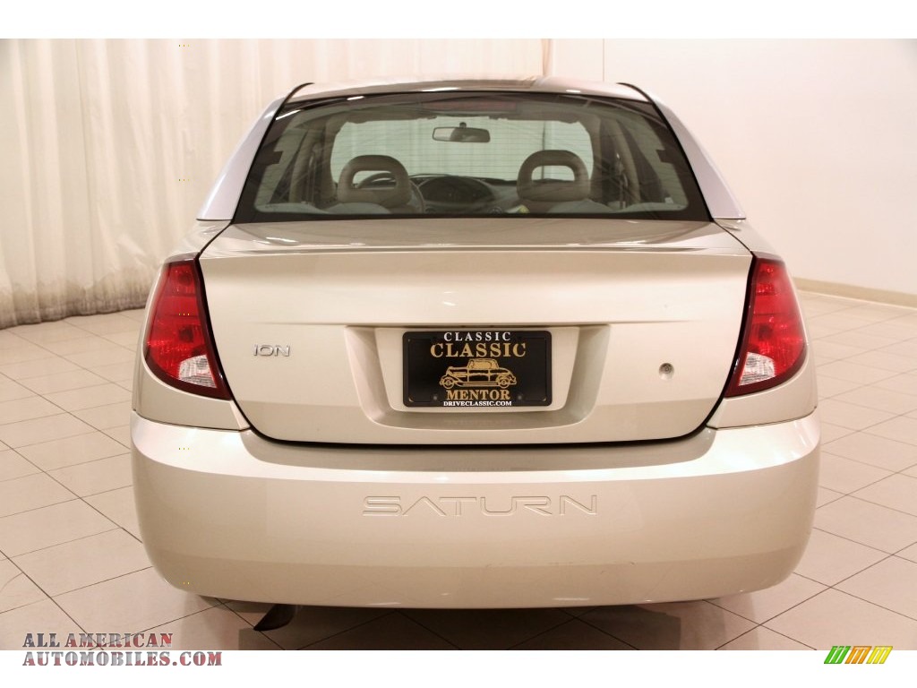 2003 ION 2 Sedan - Gold / Tan photo #16