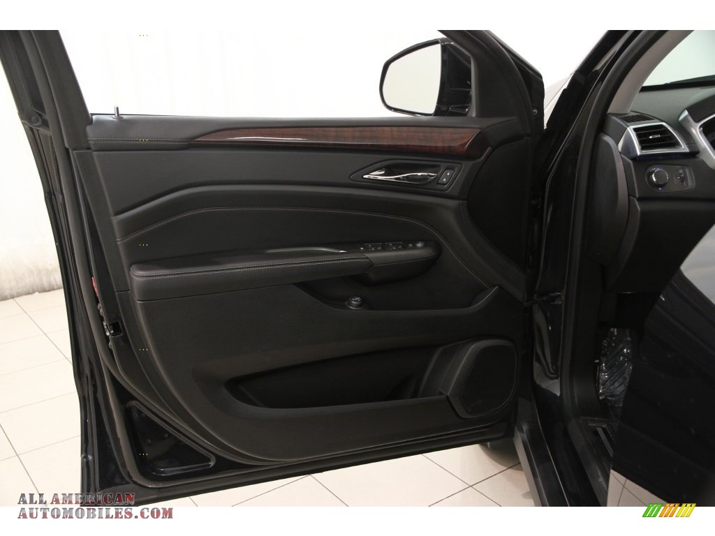 2012 SRX Luxury AWD - Black Ice Metallic / Ebony/Ebony photo #4