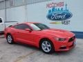 Ford Mustang V6 Coupe Competition Orange photo #1