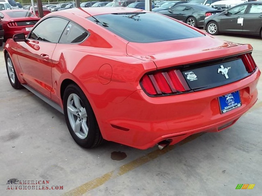 2016 Mustang V6 Coupe - Competition Orange / Ebony photo #9