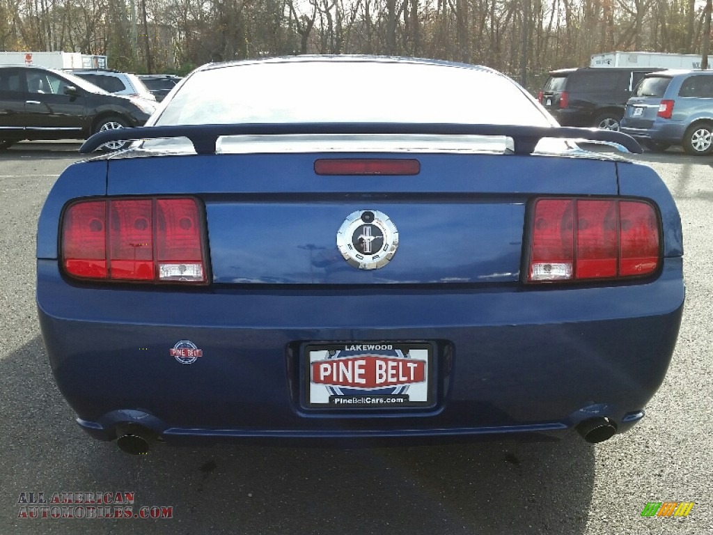 2006 Mustang V6 Premium Coupe - Vista Blue Metallic / Light Graphite photo #8