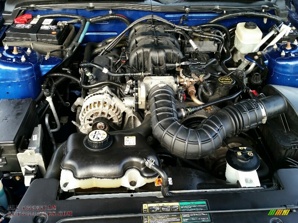 2006 Mustang V6 Premium Coupe - Vista Blue Metallic / Light Graphite photo #20