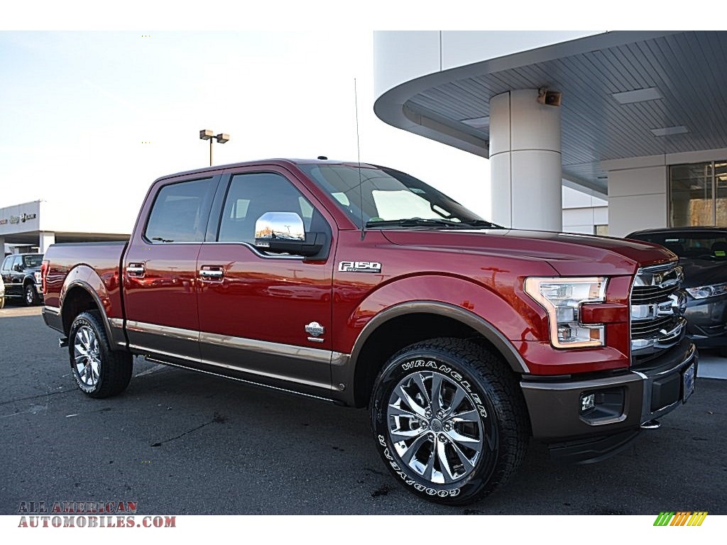 2016 Ford F150 King Ranch Supercrew 4x4 In Ruby Red Photo 8 A07820