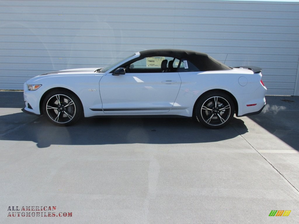 2016 Mustang GT/CS California Special Convertible - Oxford White / Ebony photo #6