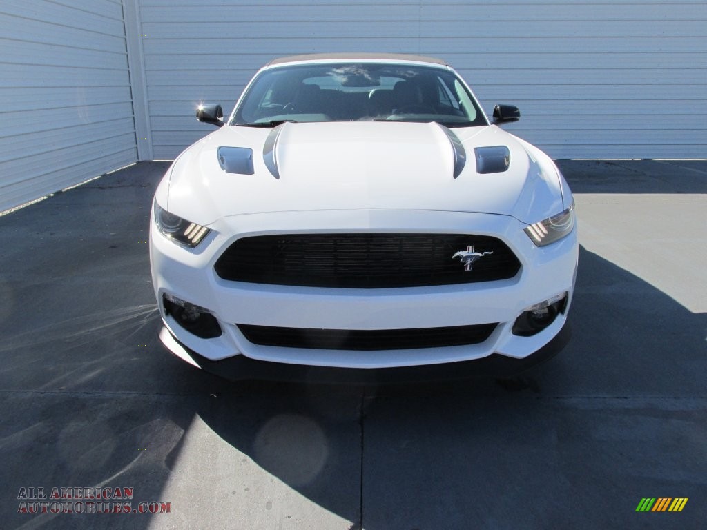 2016 Mustang GT/CS California Special Convertible - Oxford White / Ebony photo #8