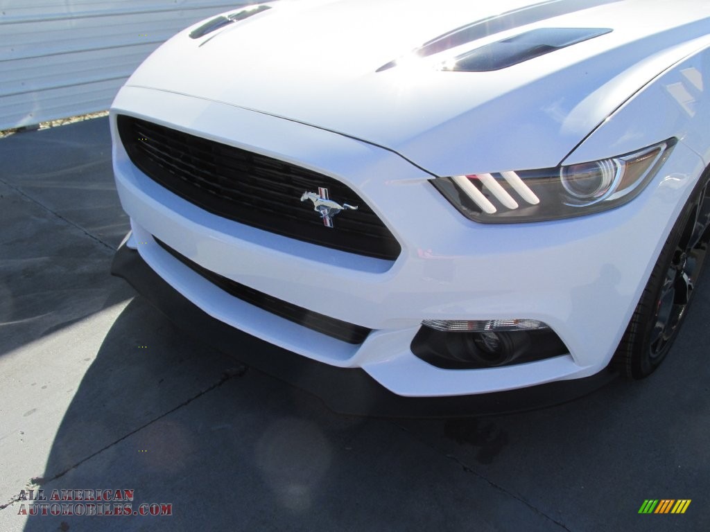 2016 Mustang GT/CS California Special Convertible - Oxford White / Ebony photo #10