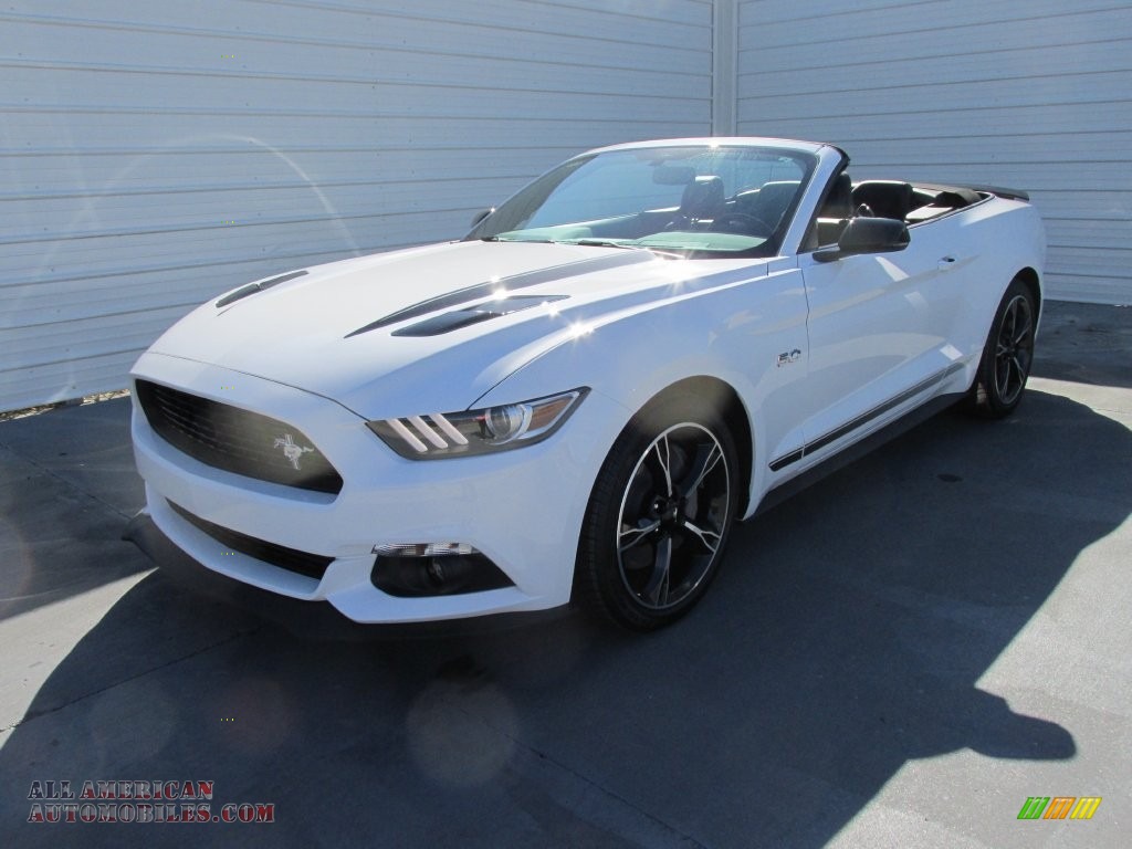 2016 Ford Mustang GT/CS California Special Convertible in Oxford White