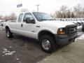 Ford F250 Super Duty XL SuperCab 4x4 Oxford White Clearcoat photo #2