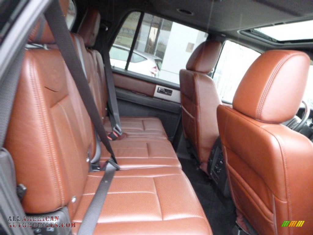 2013 Expedition King Ranch 4x4 - Tuxedo Black / King Ranch Charcoal Black/Chaparral Leather photo #5