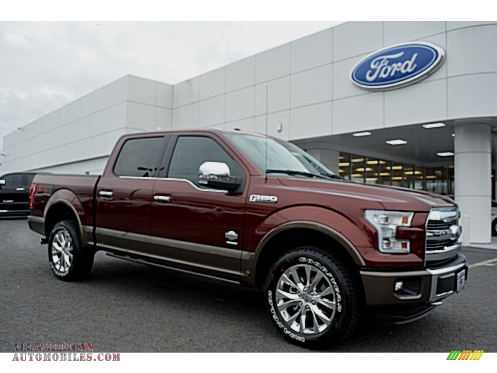 2016 Ford F150 King Ranch SuperCrew 4x4 in Bronze Fire photo 3