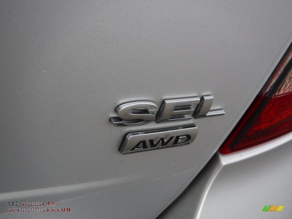 2013 Edge SEL AWD - Ingot Silver Metallic / SEL Appearance Charcoal Black/Gray Alcantara photo #9
