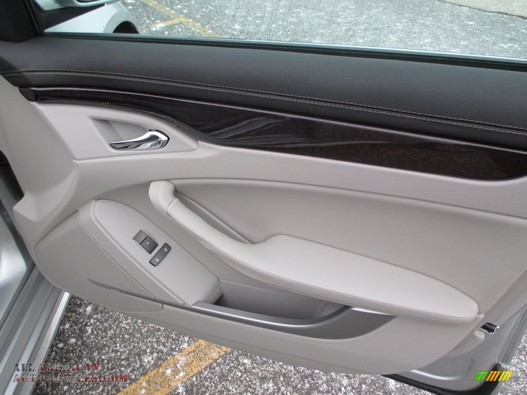 2012 CTS 4 3.0 AWD Sedan - Radiant Silver Metallic / Light Titanium/Ebony photo #32