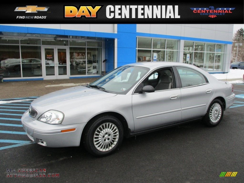 Silver Frost Metallic / Medium Graphite Mercury Sable GS Sedan