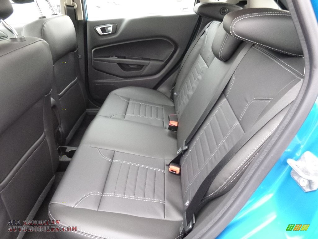 2016 Fiesta Titanium Hatchback - Blue Candy Metallic / Charcoal Black photo #7