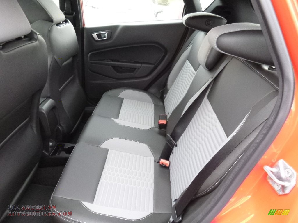 2016 Fiesta ST Hatchback - Molten Orange Metallic Tri-coat / ST Recaro Smoke Storm photo #7