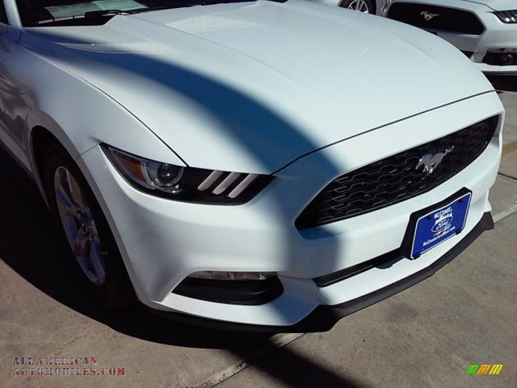 2016 Mustang V6 Coupe - Oxford White / Ebony photo #3