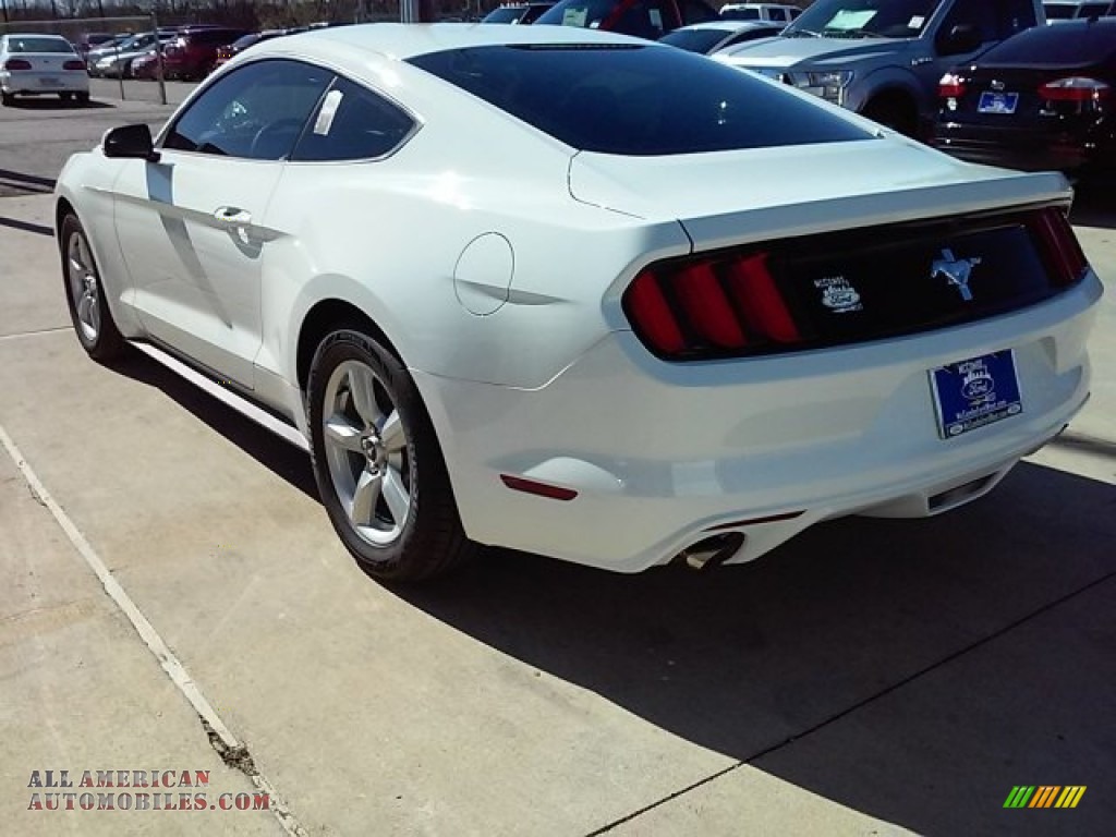 2016 Mustang V6 Coupe - Oxford White / Ebony photo #8