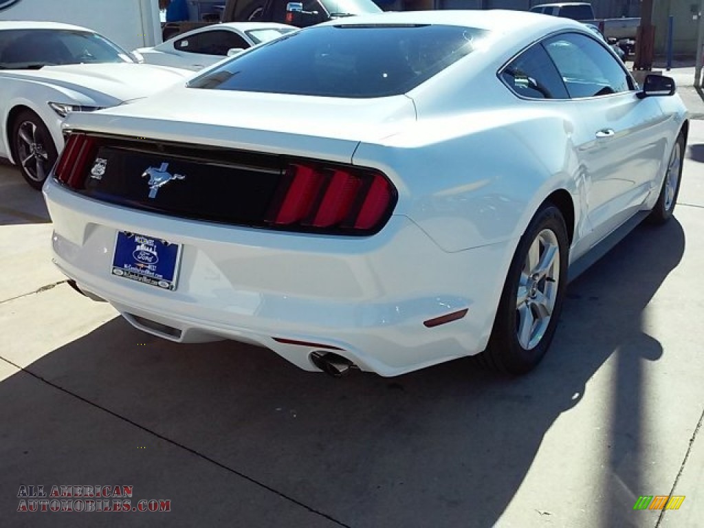 2016 Mustang V6 Coupe - Oxford White / Ebony photo #10