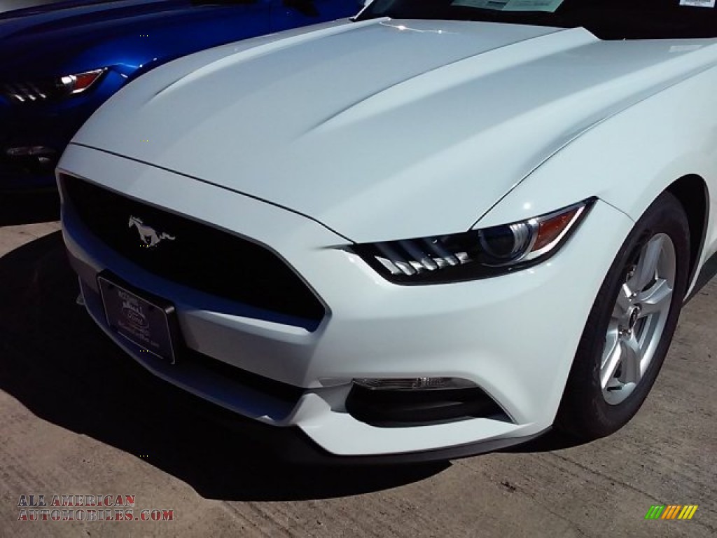 2016 Mustang V6 Coupe - Oxford White / Ebony photo #6