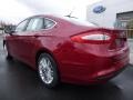 Ford Fusion SE Ruby Red Metallic photo #8