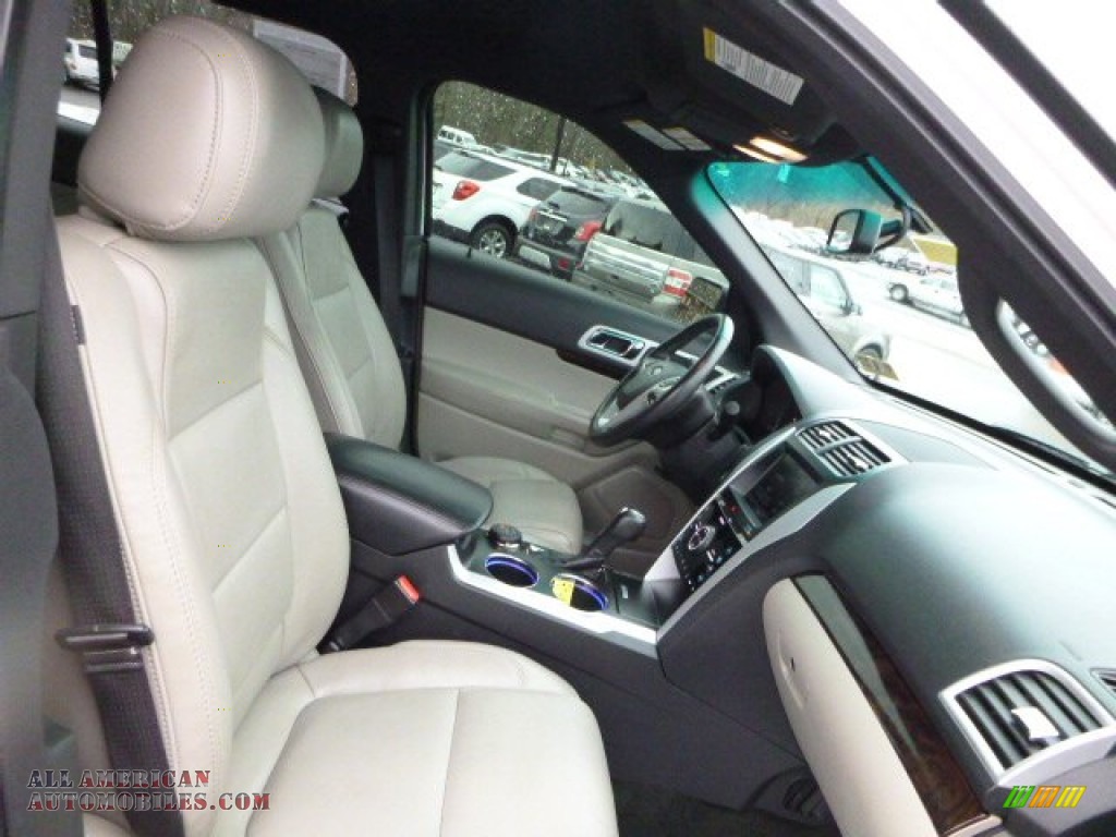 2011 Explorer Limited 4WD - White Platinum Tri-Coat / Pecan/Charcoal photo #3