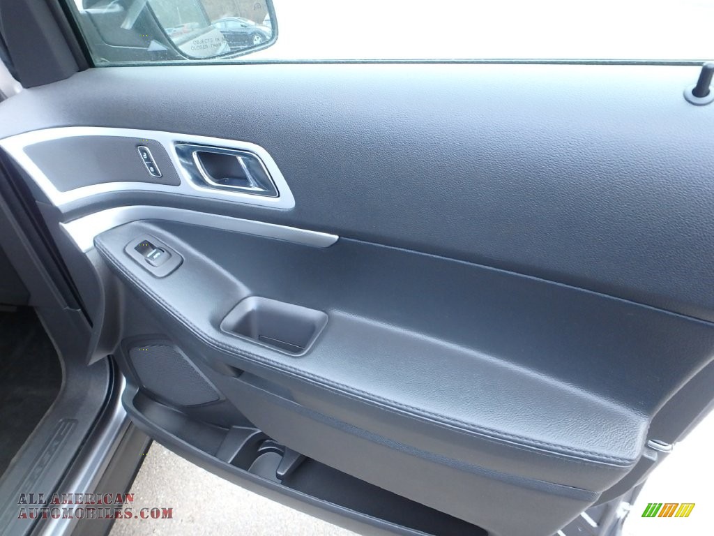 2013 Explorer XLT 4WD - Sterling Gray Metallic / Charcoal Black photo #13