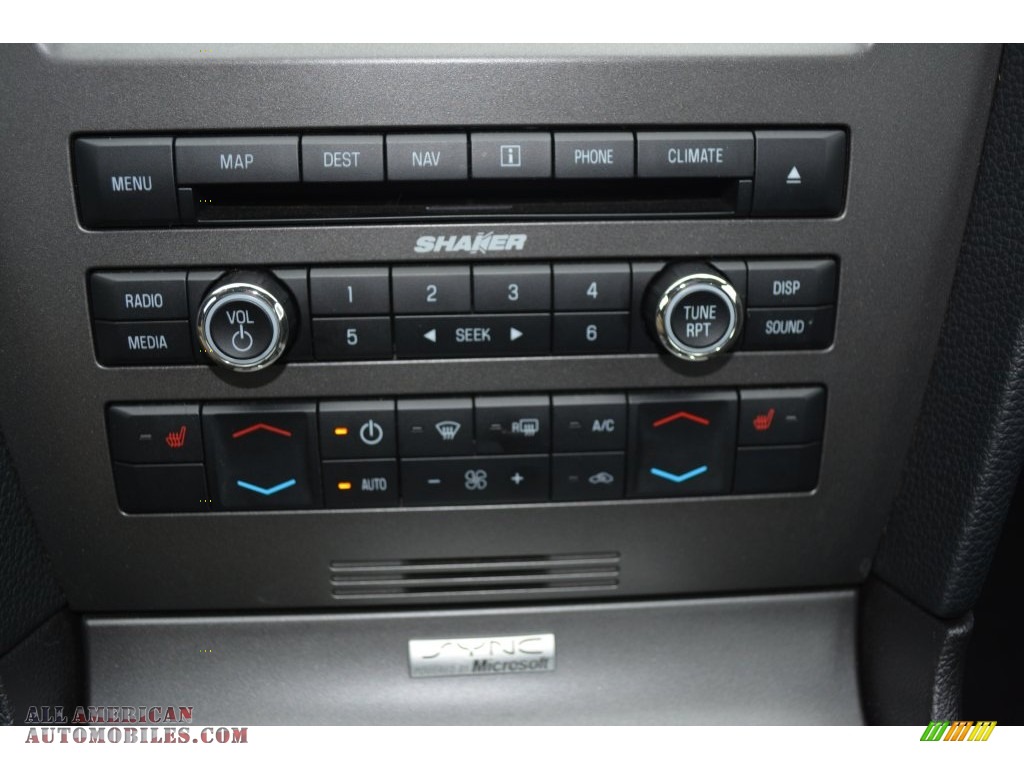2014 Mustang V6 Premium Convertible - Black / Charcoal Black photo #18