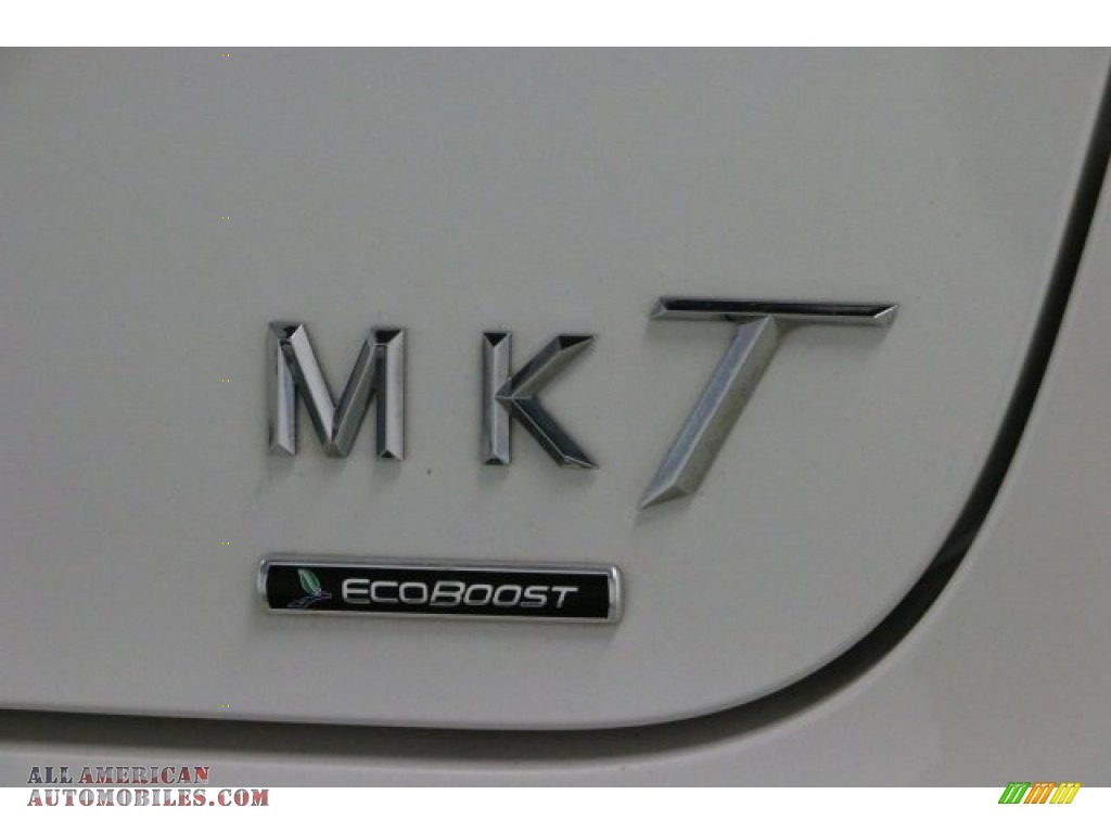 2013 MKT EcoBoost AWD - White Platinum / Charcoal Black/Hazelnut photo #40