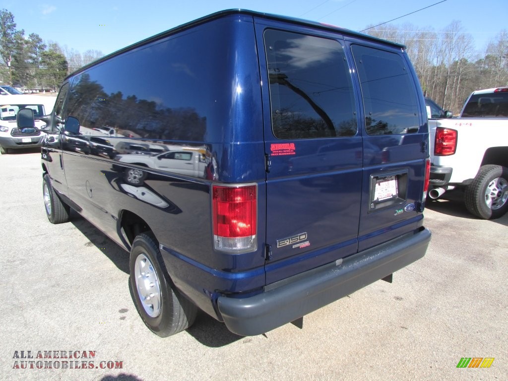 2011 E Series Van E150 Commercial - Dark Blue Pearl Metallic / Medium Flint photo #3