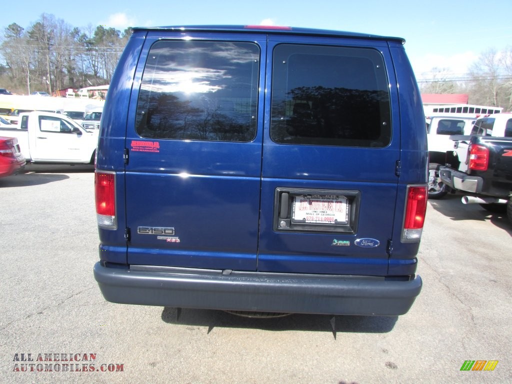 2011 E Series Van E150 Commercial - Dark Blue Pearl Metallic / Medium Flint photo #8
