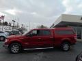 Ford F150 XLT SuperCrew Ruby Red Metallic photo #6