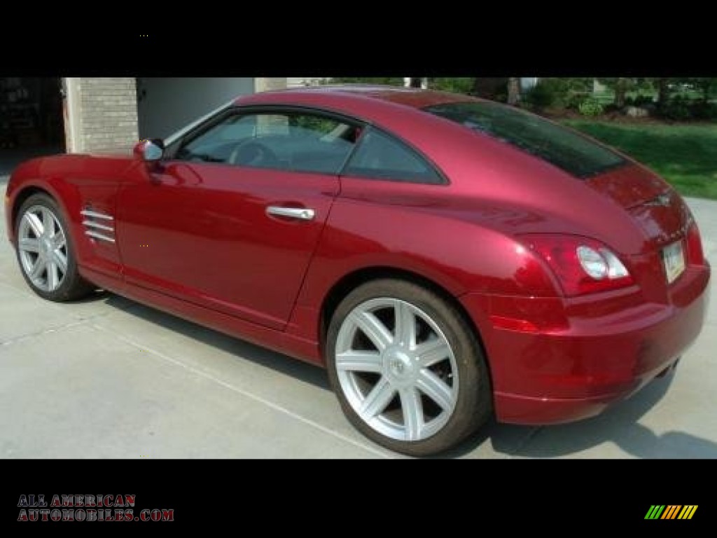 2004 Crossfire Limited Coupe - Blaze Red Crystal Pearl / Dark Slate Gray/Cedar photo #3
