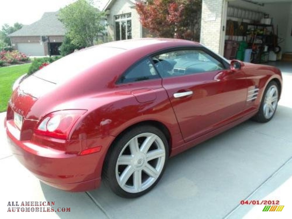 2004 Crossfire Limited Coupe - Blaze Red Crystal Pearl / Dark Slate Gray/Cedar photo #4